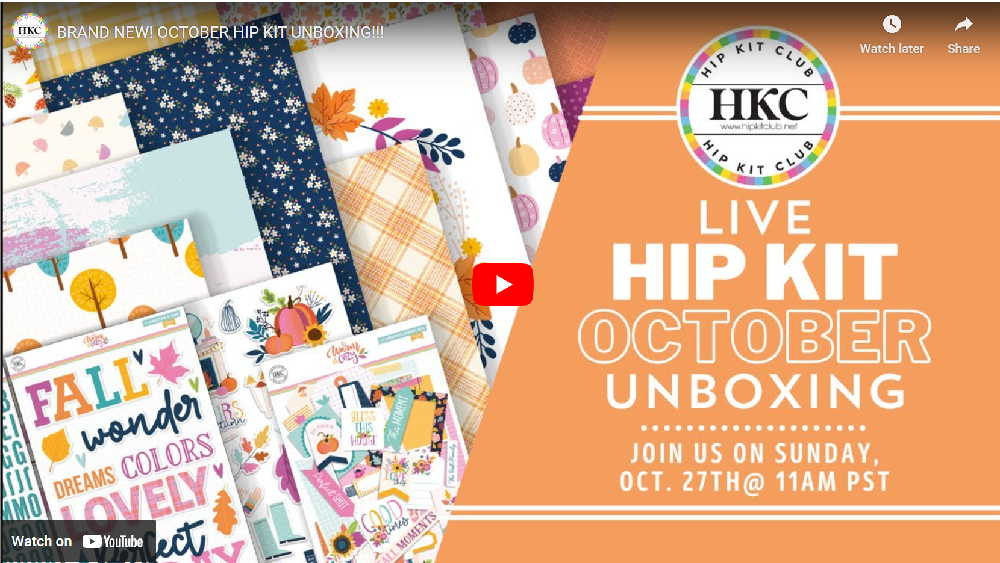 October 2024 Hip Kits Unboxing Video